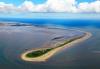 Aerial view of Spurn Point