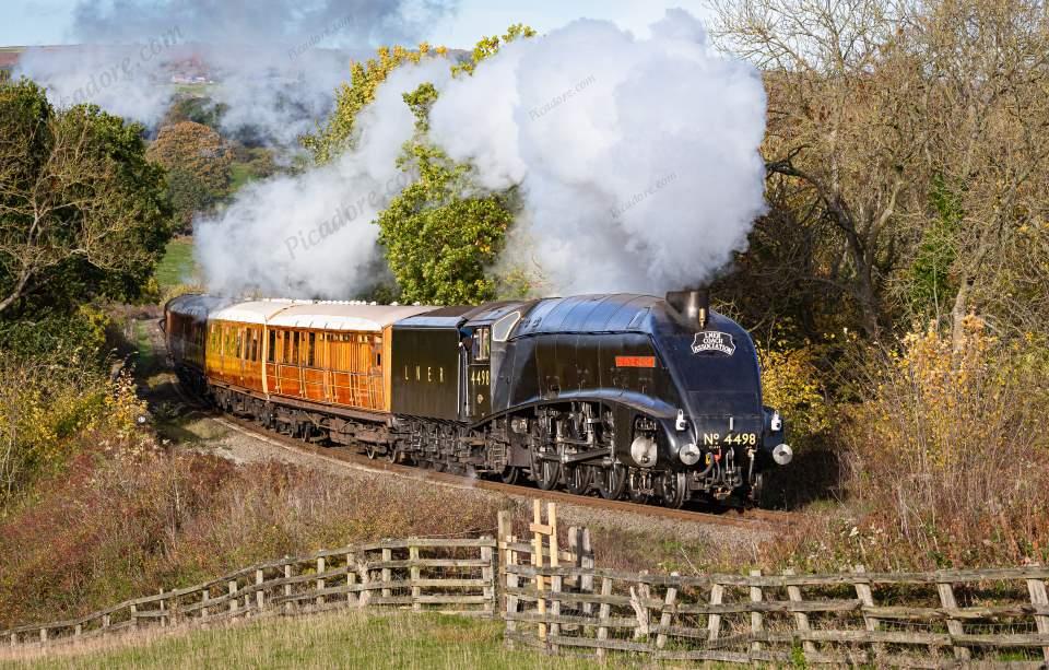 Sir Nigel Gresley bridge 37 Large Version