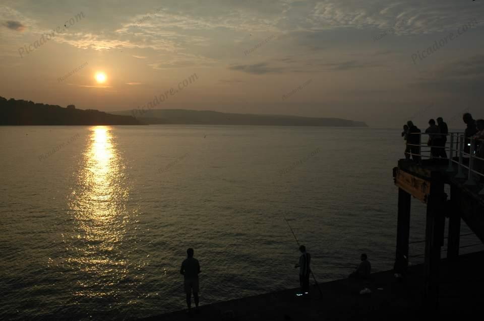 Whitby sunset Large Version