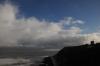 End of the storm with Scarborough castle