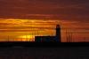 Harbour lighthouse sunrise