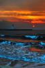 Scarborough lighthouse sunrise