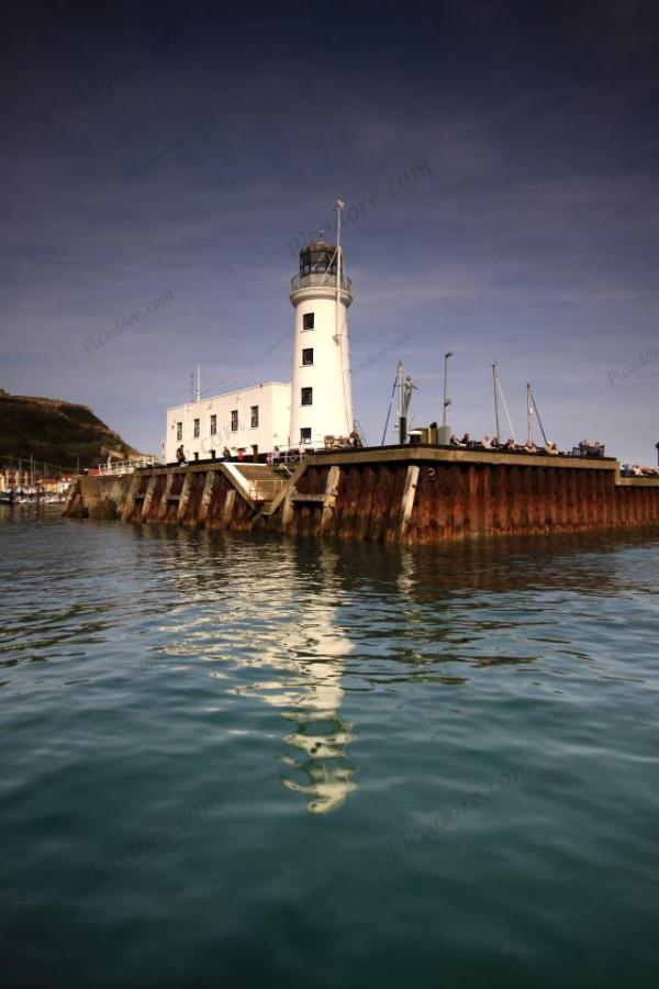 Scarborough Lighthouse and Pier Large Version