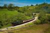 30926 Class 4-4-0 Steam Train approaching Goathland Station.(04612e-ny)