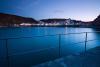 Staithes Harbour at Dusk. (05419e-ny)