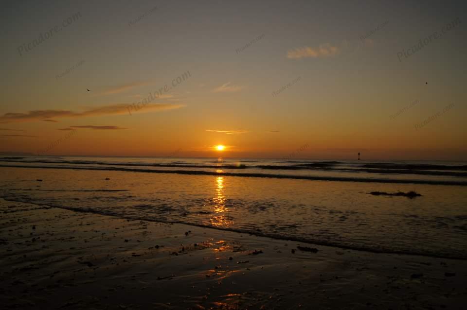 Sunrise At The Beach Large Version