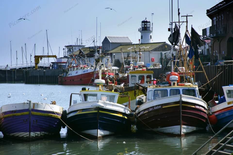 Scarborough Harbour Large Version