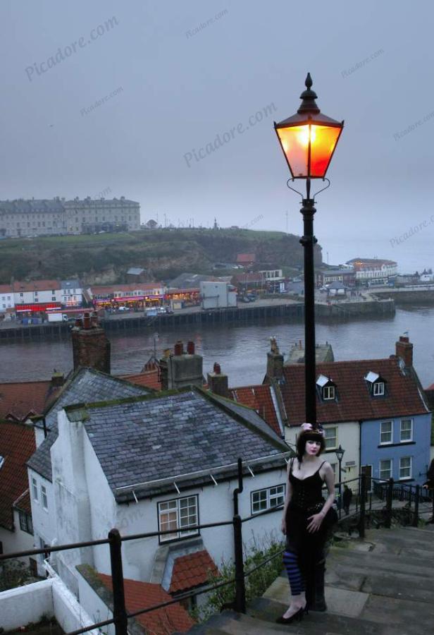 Whitby Goth Girl (DP0028) Large Version