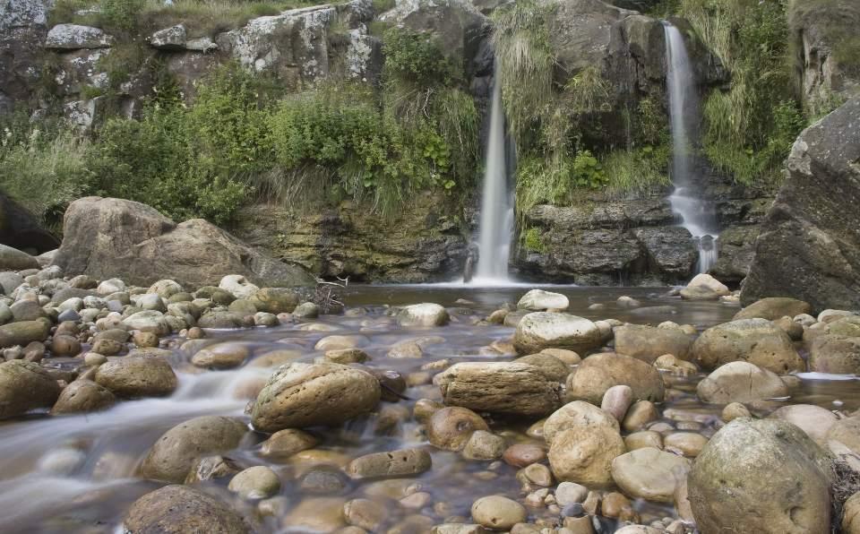 Hayburn Wyke Falls Large Version