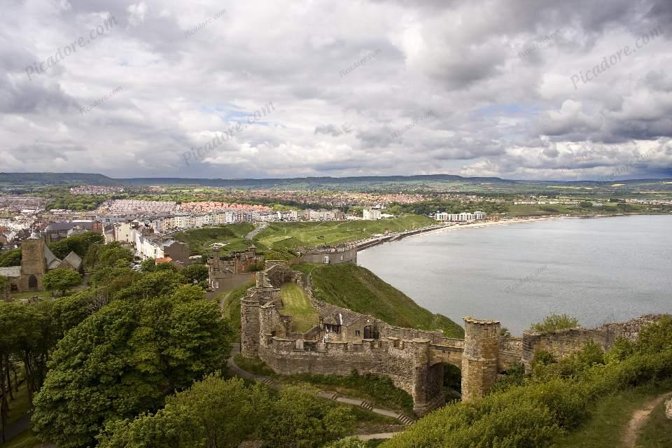 View to North Bay from the Castle Walls Large Version